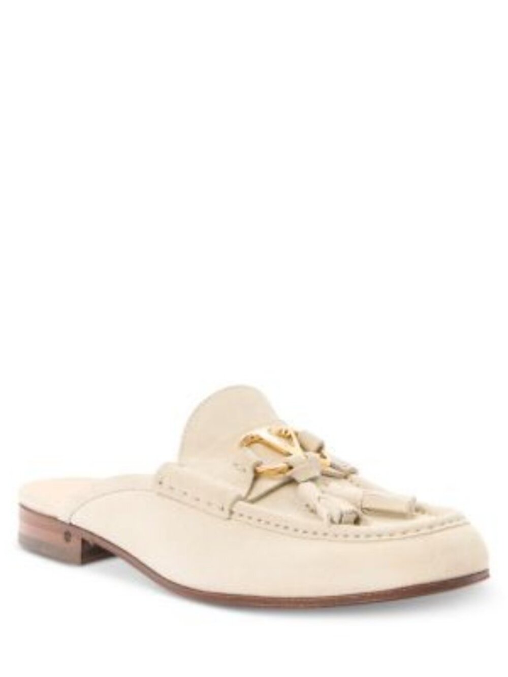 Valentino Garavani VLogo Signature Suede Tassel Mule Loafers - EU 39.5, US 9.5